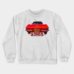 1961 Chevrolet Corvette Convertible Crewneck Sweatshirt